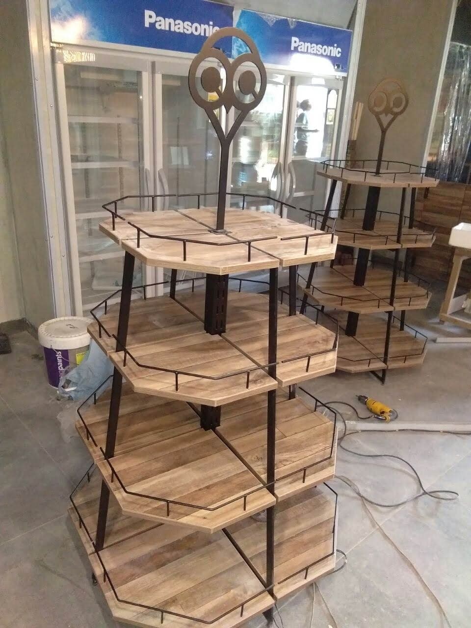 Premium boutique and retail display racks